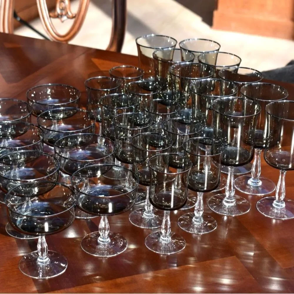 30-Piece Noritake Admiration Crystal Stemware Set
